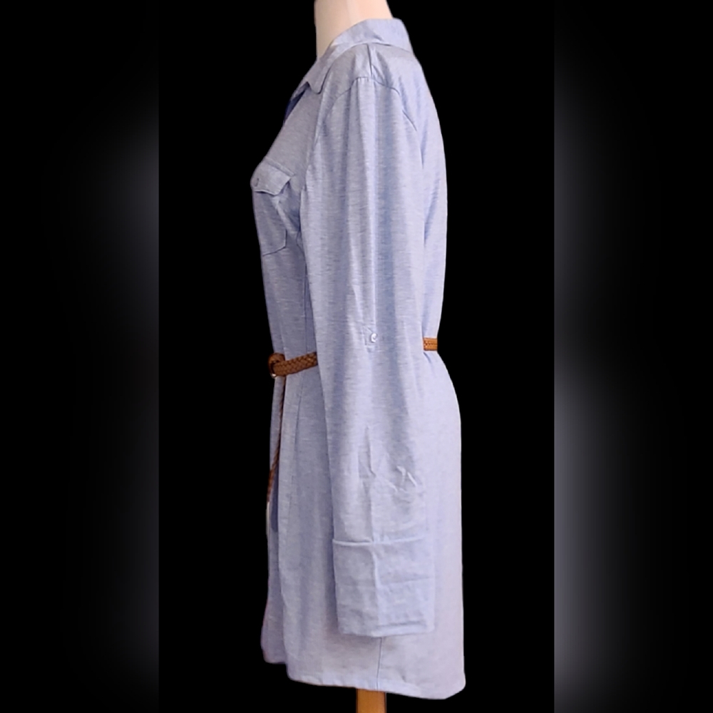 NWT Ultra Flirt size XL Jr. Light blue dress - Picture 12 of 12